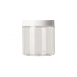 Pot Straight Cylindrical cristal 500 ml 89/400 + capsule jointée 89/400