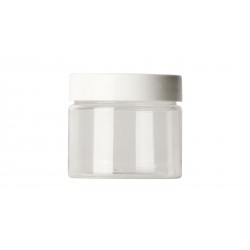 Pot Straight Cylindrical cristal 50 ml 48/400 + capsule autojointante 48/400 