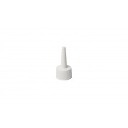 Capsule spout cap 24410 striée orifice 1.85MM blanche