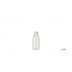 F623 Flacon PET 50 ml Cristal Boston Round 8g Ø20