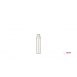 F642 Flacon PET 30 ml Cristal Tall Boston Round 8g Ø20