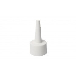 Capsule spout cap 24410 lisse orifice 1.85MM blanche
