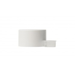 Capsule double jupes 24415 + réducteur 4MM blanche