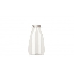 Flacon Squeezer cristal 250 ml 38400 + capsule alu 38400