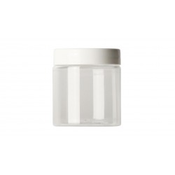 Pot Straight Cylindrical cristal 75 ml 48/400 + capsule autojointante 48/400